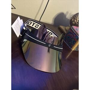 Bluestone Sunshields Kitty Lux Visor Rose Gold Black